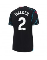 Manchester City Kyle Walker #2 Alternativní Dres pro Dámské 2023-24 Krátký Rukáv